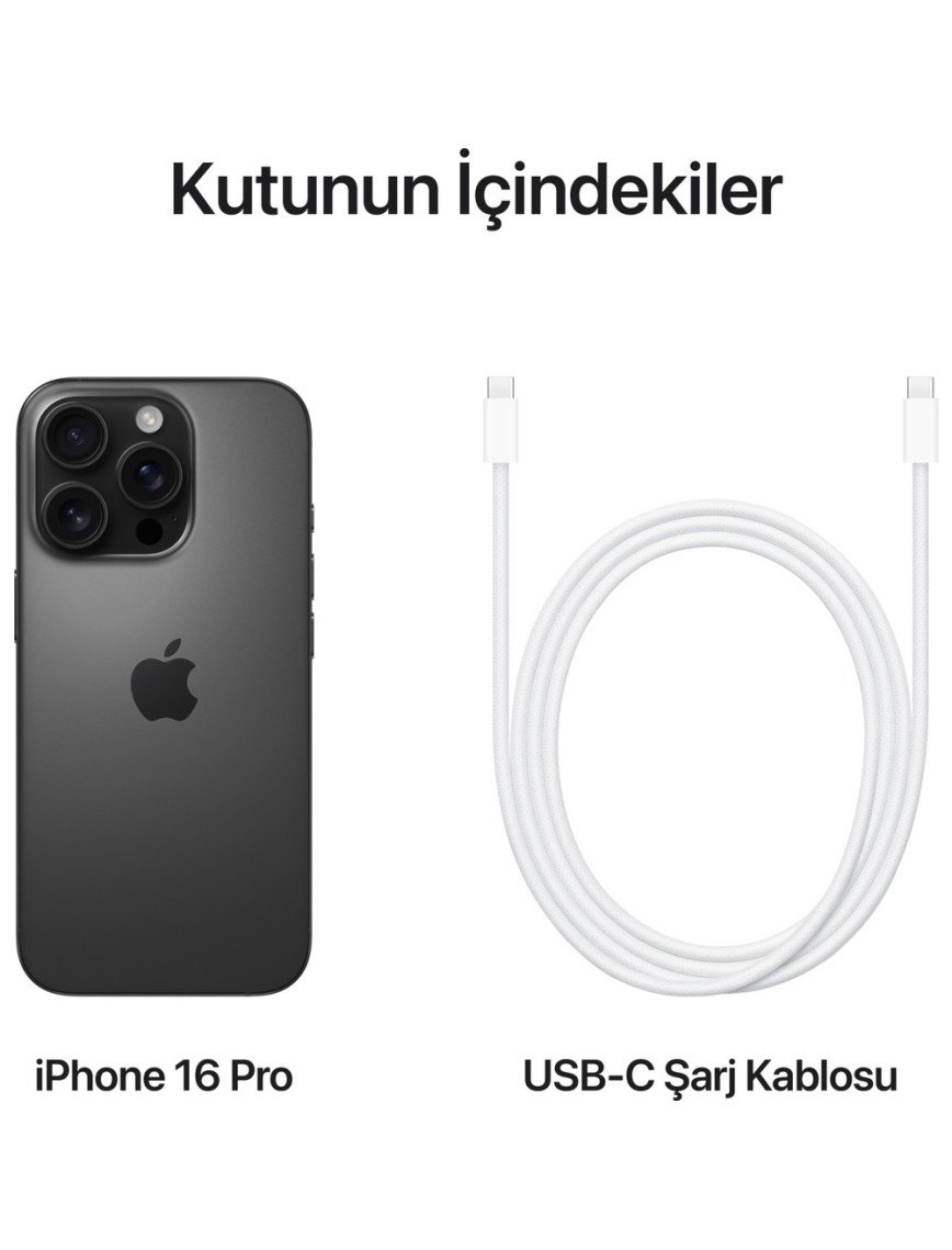 iPhone 16 Pro 256GB Siyah iPhone 16 Pro 256GB Siyah
