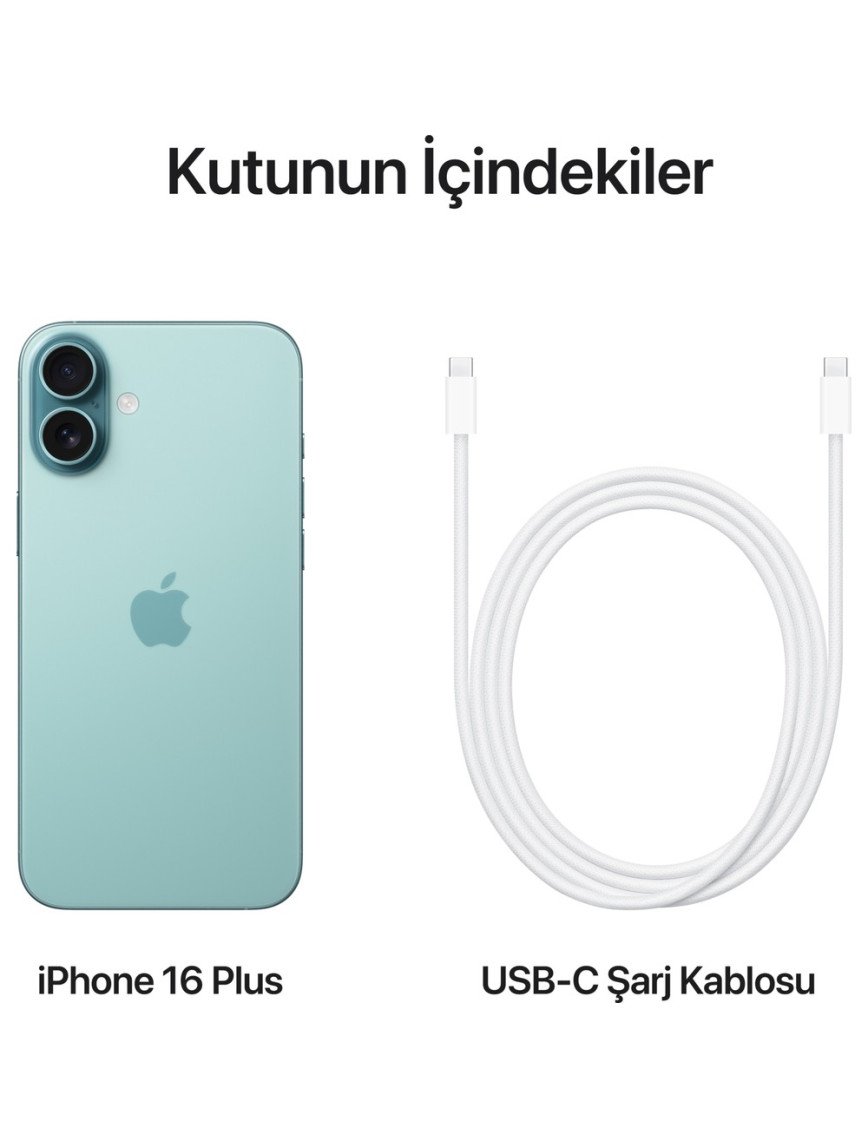 iPhone 16 Plus 256GB Deniz Mavisi iPhone 16 Plus 256GB Deniz Mavisi