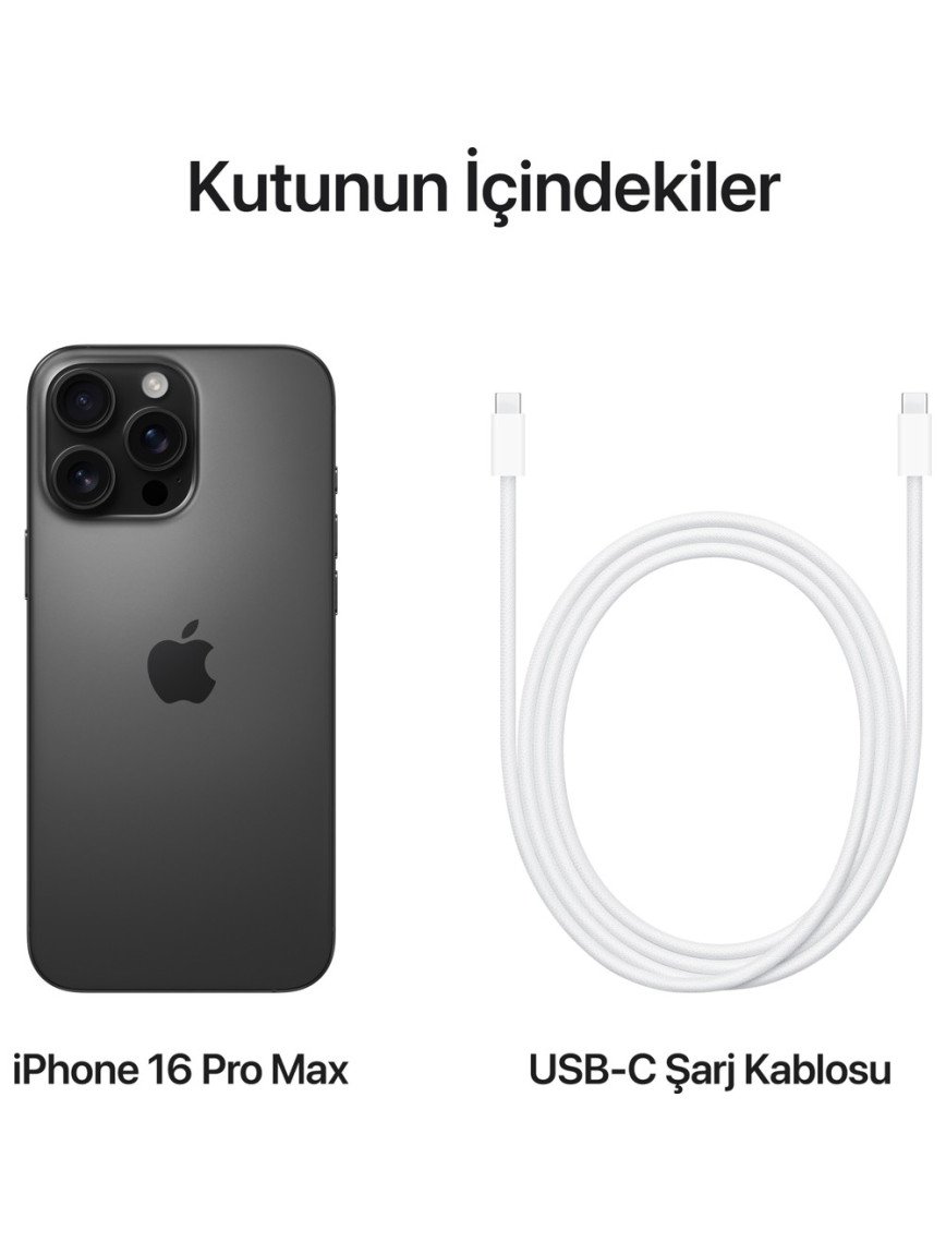 iPhone 16 Pro Max 1tb Siyah iPhone 16 Pro Max 1tb Siyah