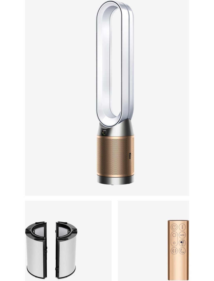 Dyson Purifier Cool™ Pc2 De-Nox Hava Temizleyici (Beyaz/altın) Dyson Purifier Cool™ Pc2 De-Nox Hava Temizleyici (Beyaz/altın)