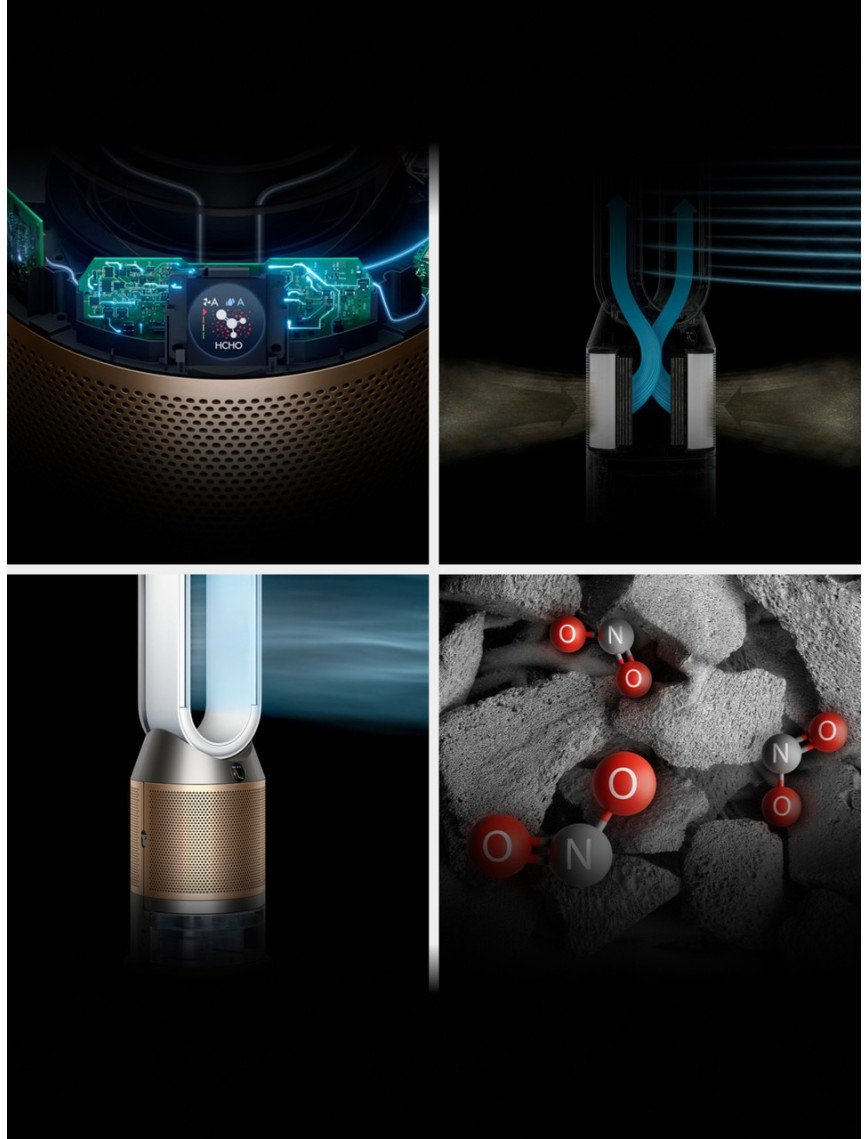Dyson Humidify+Cool™ Ph2 De-Nox Nemlendirme Özellikli Hava Temizleyici (Beyaz/altın) Dyson Humidify+Cool™ Ph2 De-Nox Nemlendirme Özellikli Hava Temizleyici (Beyaz/altın)