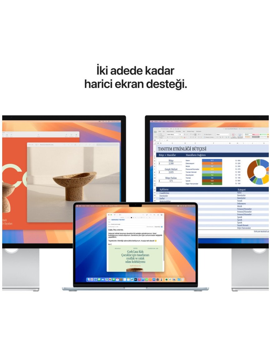Apple MacBook Air M4 24GB 512GB SSD macOS 15" Taşınabilir Bilgisayar Yıldız Işığı MC6K4TU/A Apple MacBook Air M4 24GB 512GB SSD macOS 15" Taşınabilir Bilgisayar Yıldız Işığı MC6K4TU/A